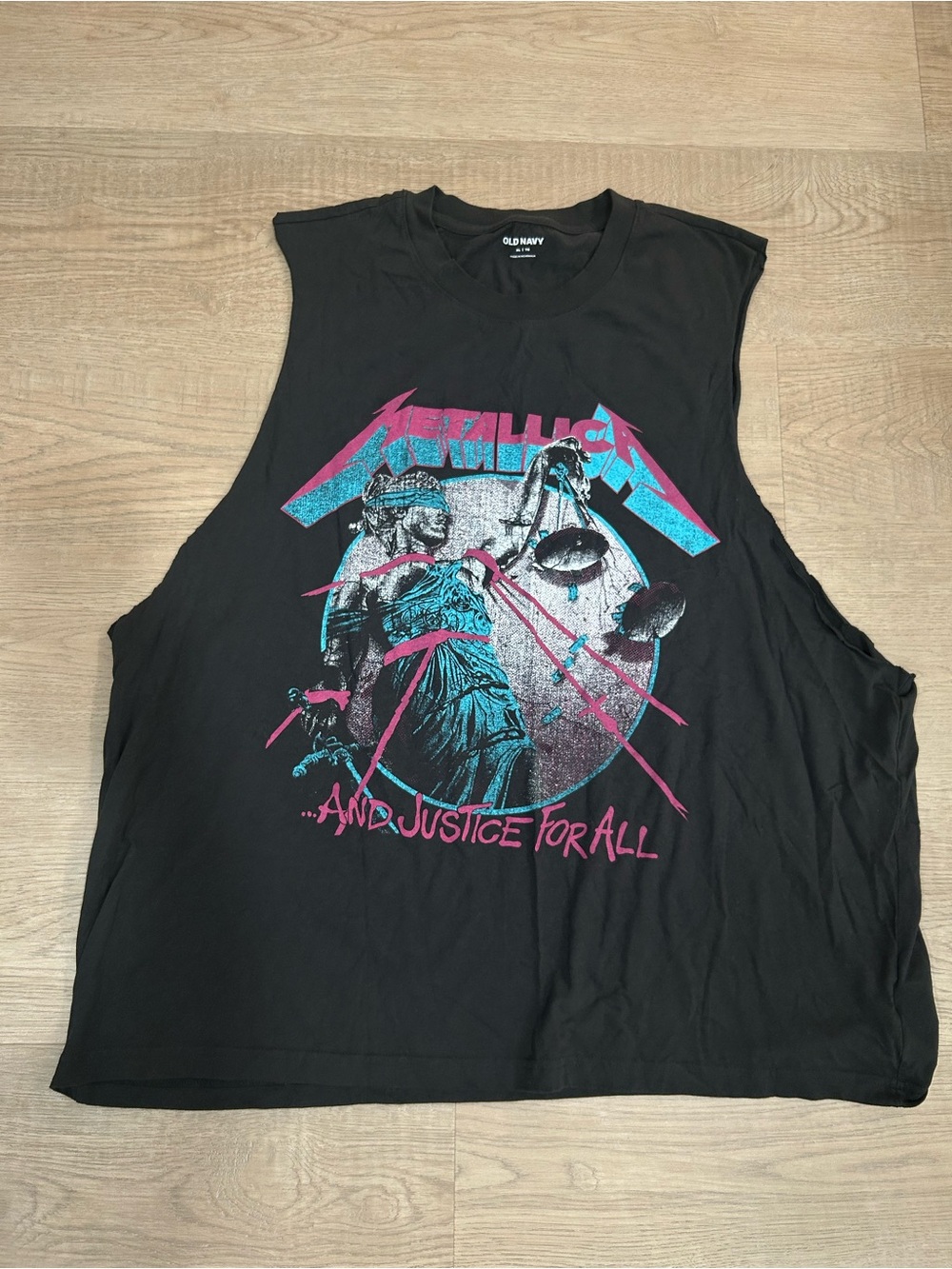 Old Navy Metallica Graphic Muscle Tank